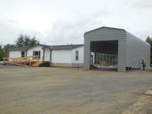 Temporary quarters at Station 69 2