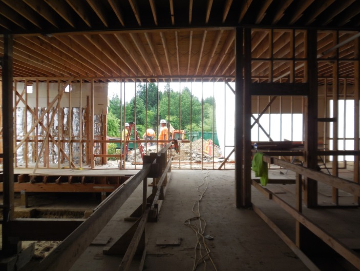 Interior work at Station 69