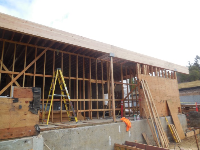 Ladders and framing at Station 69