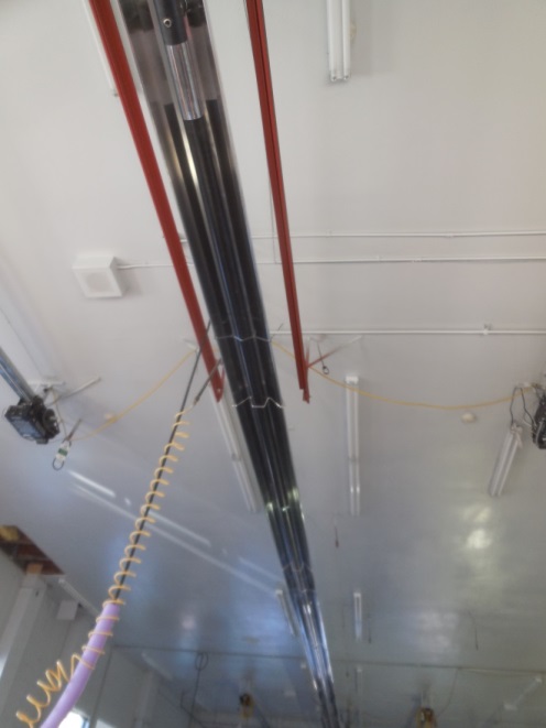 Heating system at Station 69 apparatus bay