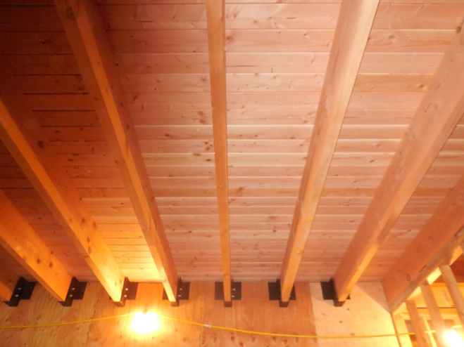 Ceiling joists at Station 69