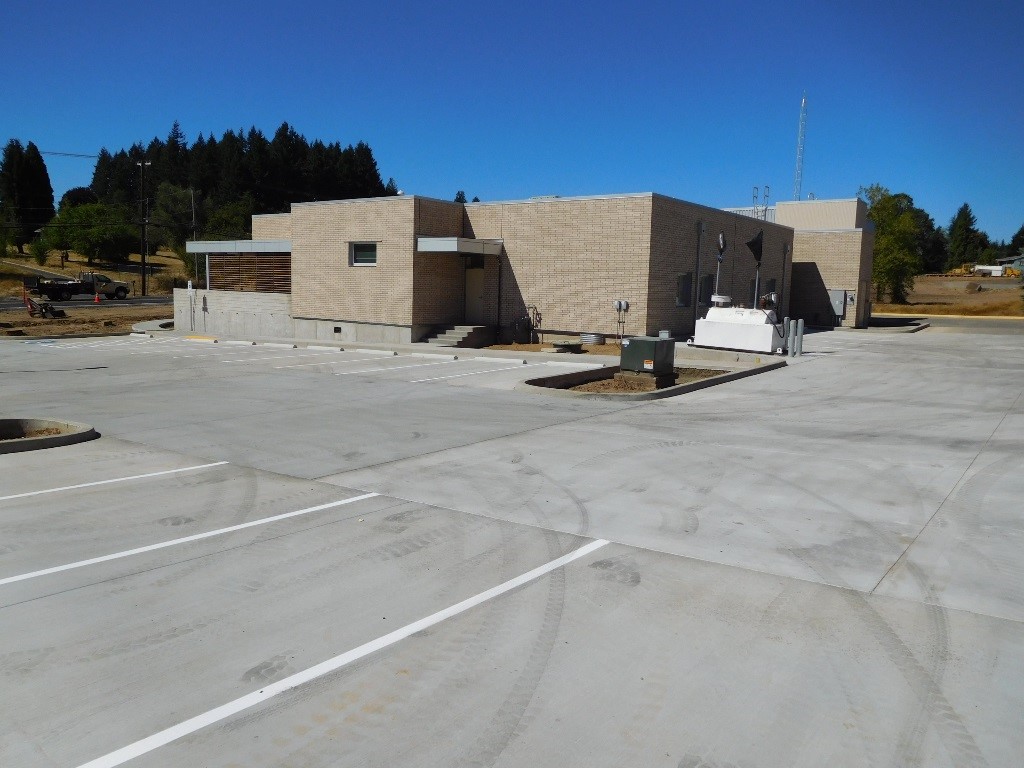 Parking lot at Station 69