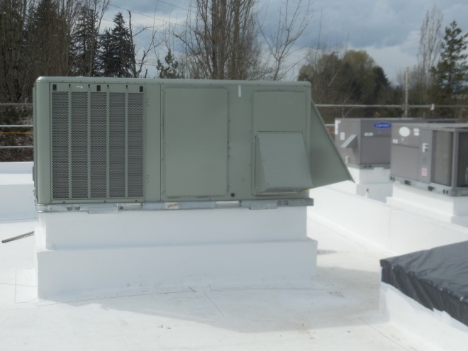 Roof units at Station 64