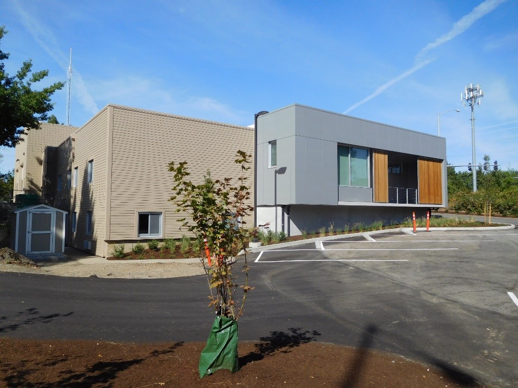 Landscaping at Station 64