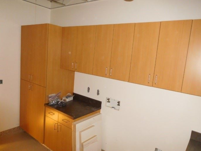 Cabinet space at Station 55 2