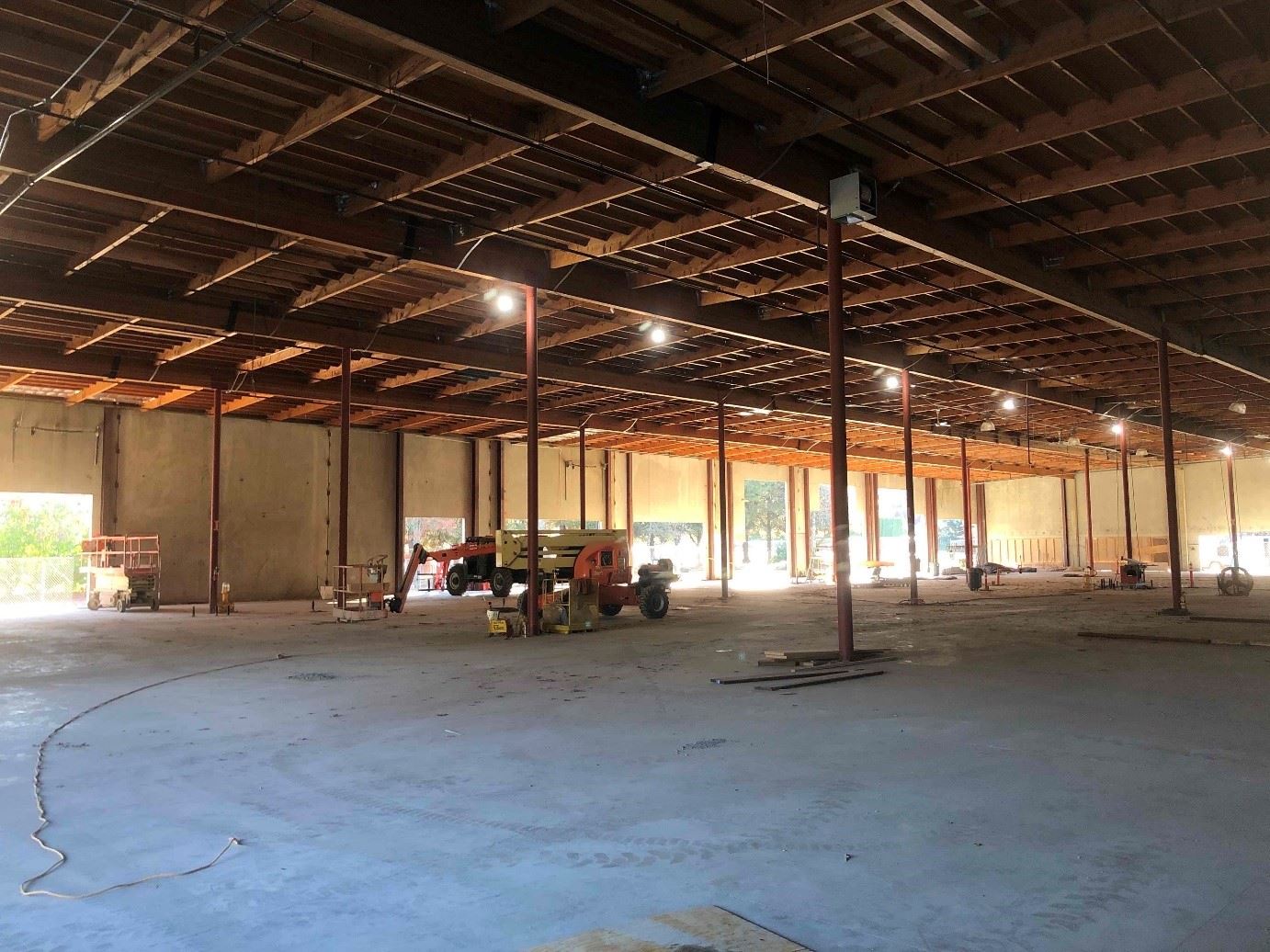 Logistics Service Center first phase work is complete