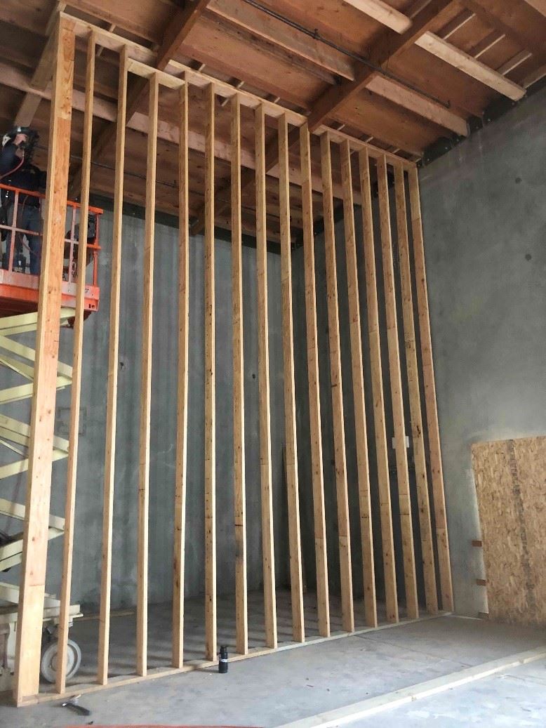 Interior construction of Logistics Service Center