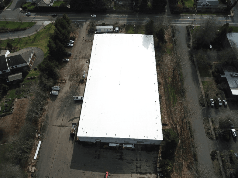 Aerial Image of Logistics Service Center Roof
