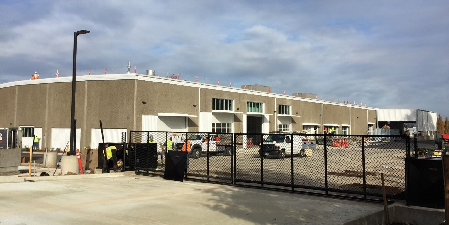 Exterior view of Logistics Service Center